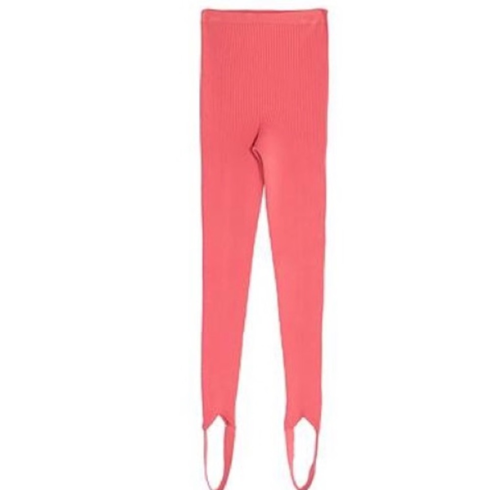 Italian Brand Vicolo Coral Stirrup Leggings